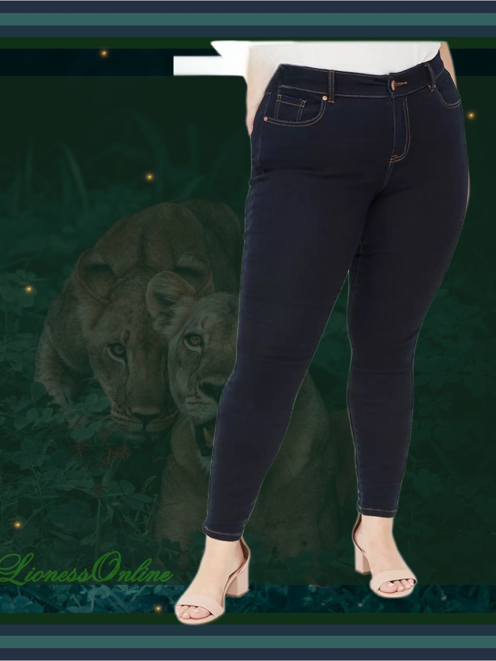 **NWT** Lane Bryant- size 18 Women's Signature Skinny Jeans in Dark Navy! *FGWP*